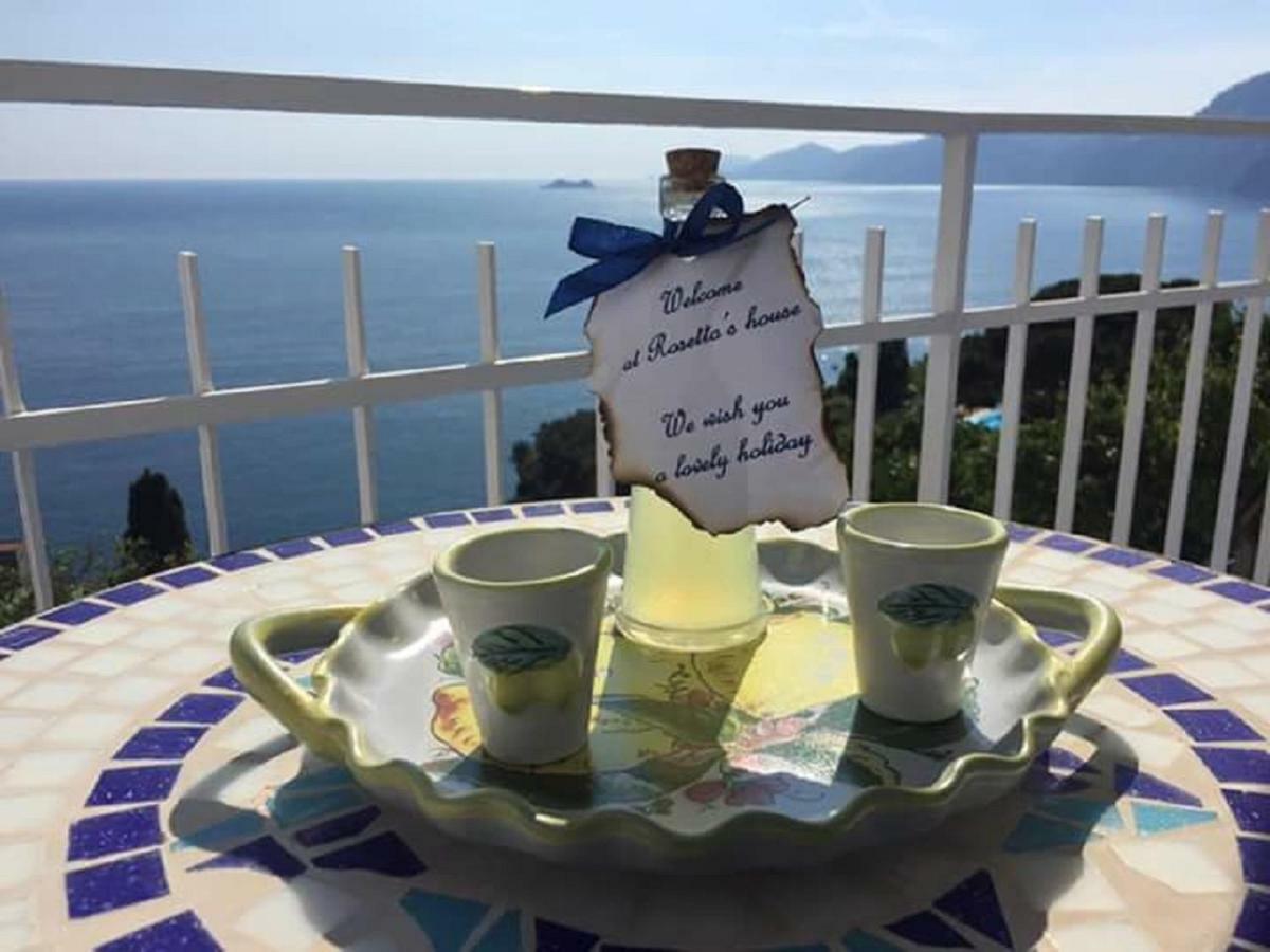 Casa Rosetta Villa Praiano Eksteriør billede